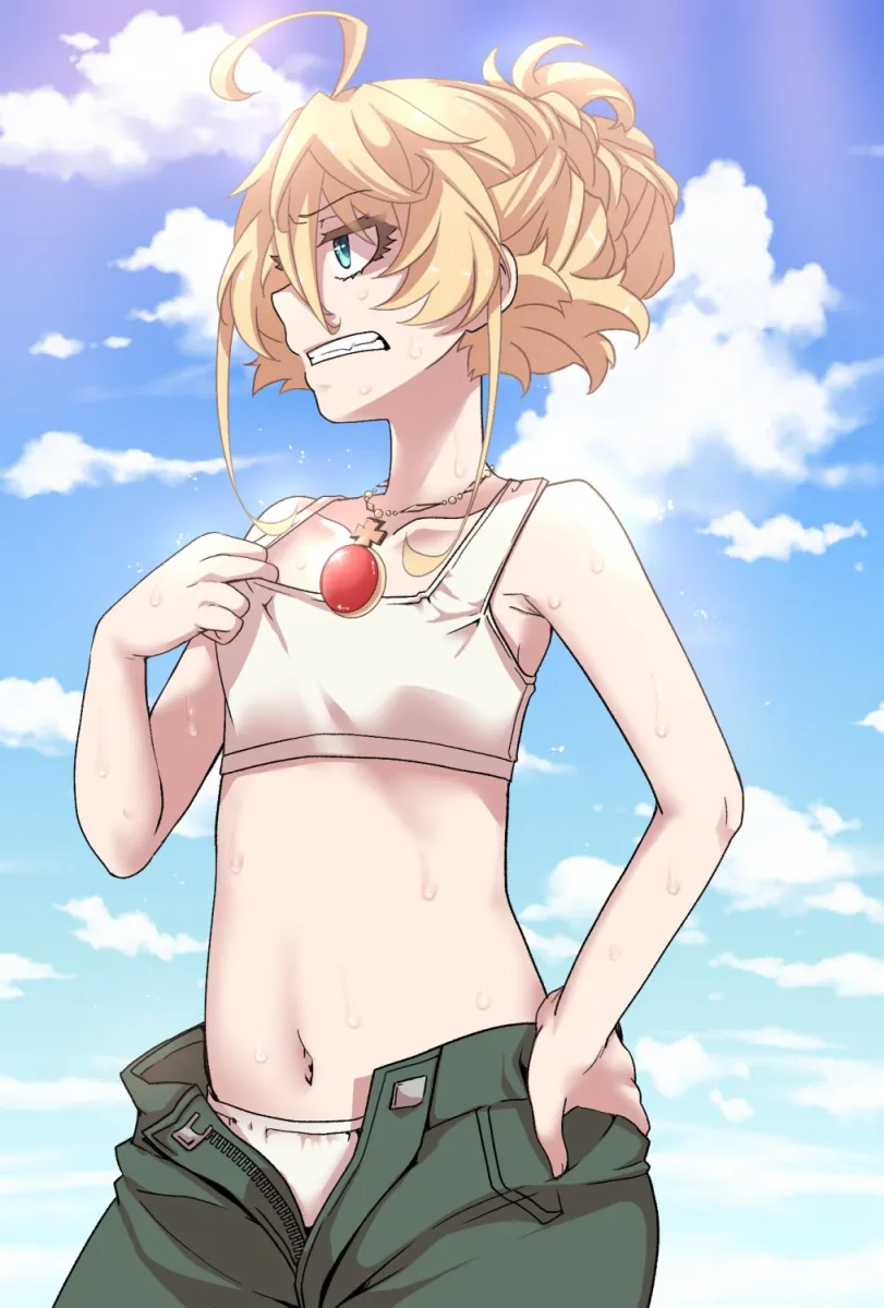 Tanya Degurechaff by Hal (Goshujinomocha)