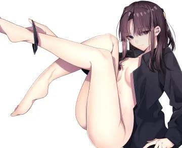 Panties Around One Leg