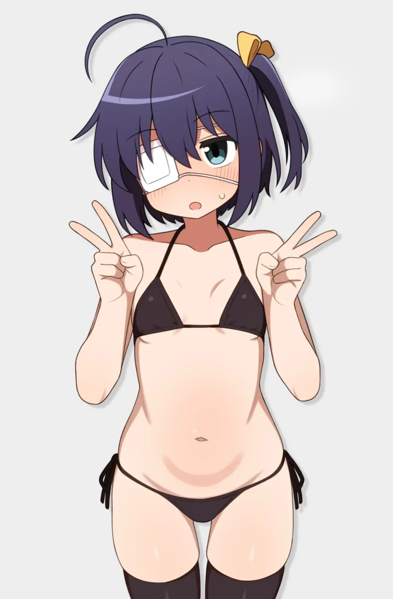 Takanashi Rikka by Mikoscrub
