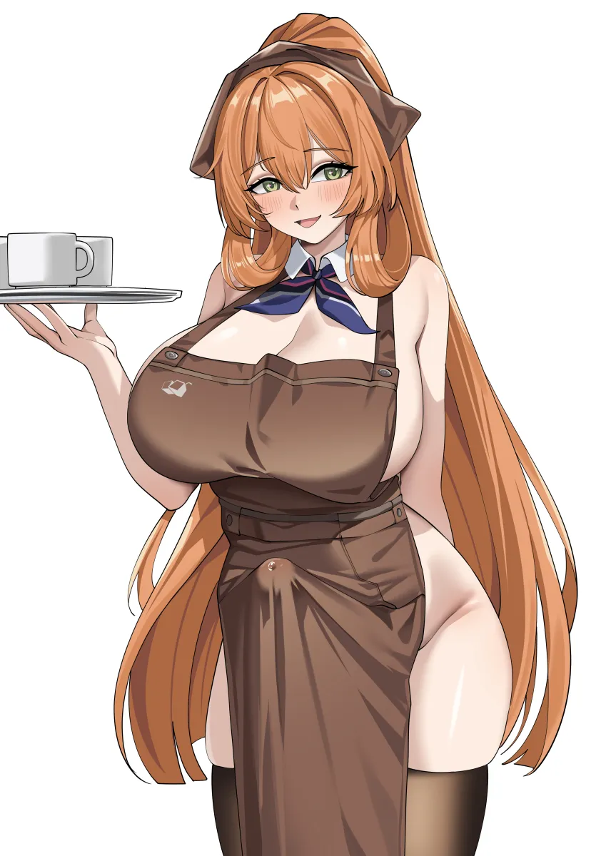 Springfield (Girls' Frontline), Springfield (Cafe) (Girls' Frontline) by Wujack