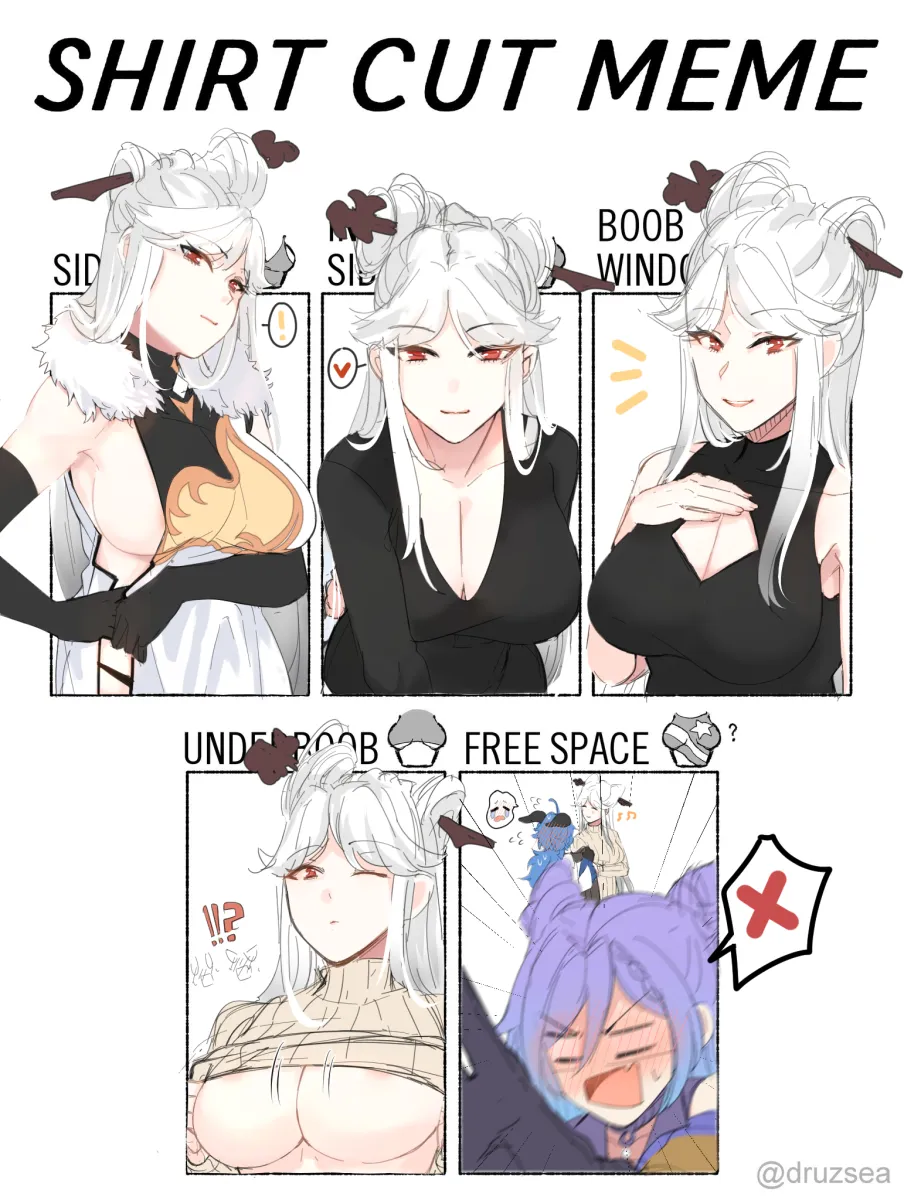 Ganyu (Genshin Impact), Keqing (Genshin Impact) by Hinagi (Fox Priest)