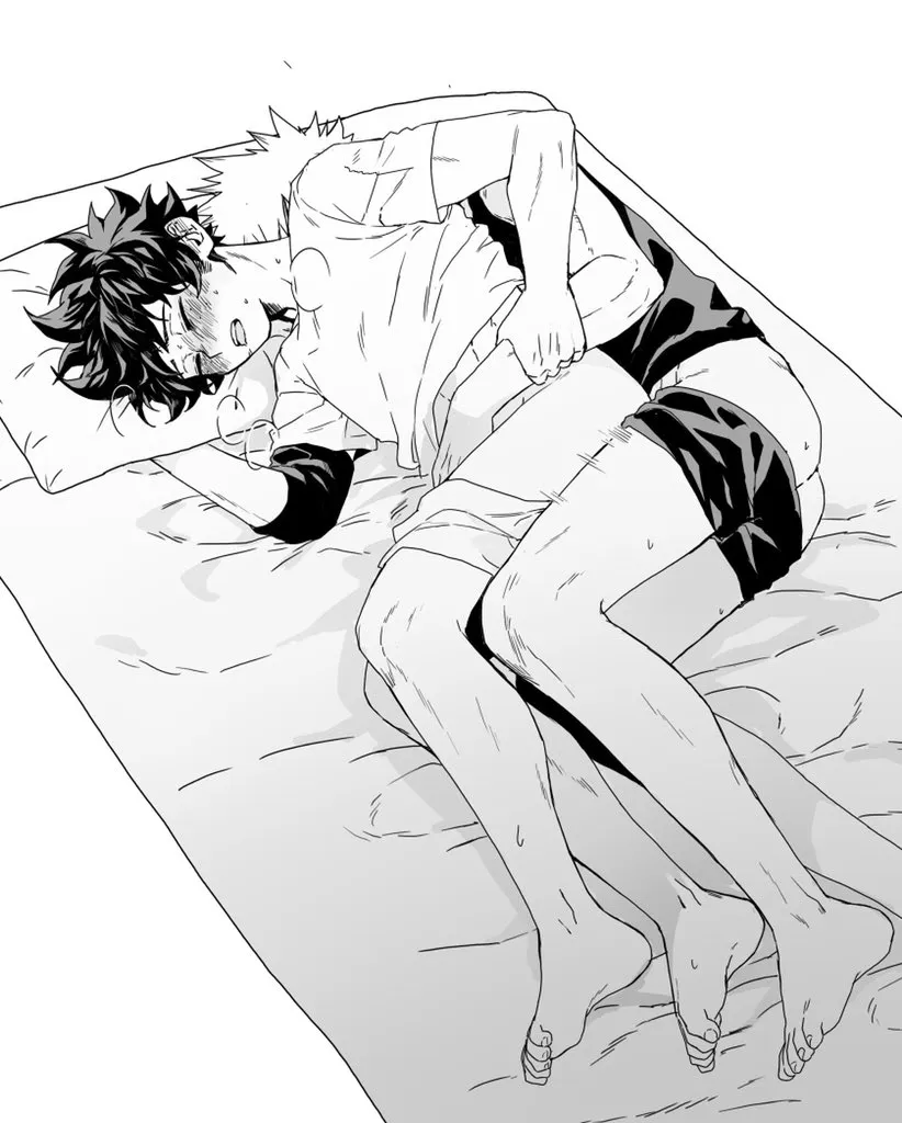 Midoriya Izuku, Bakugou Katsuki by Sy457413197