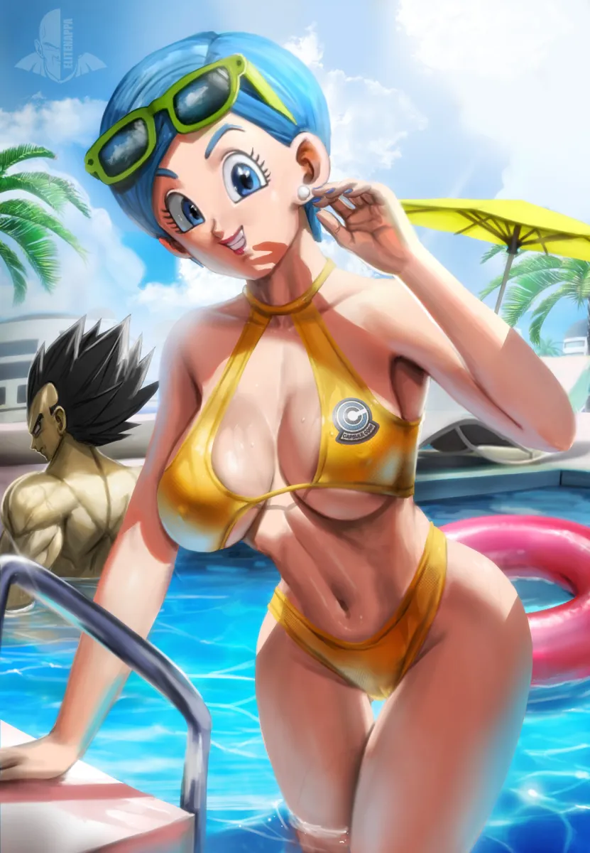 Vegeta, Bulma by Elite Nappa