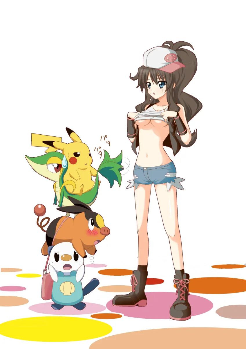 Pikachu, Hilda (Pokemon)