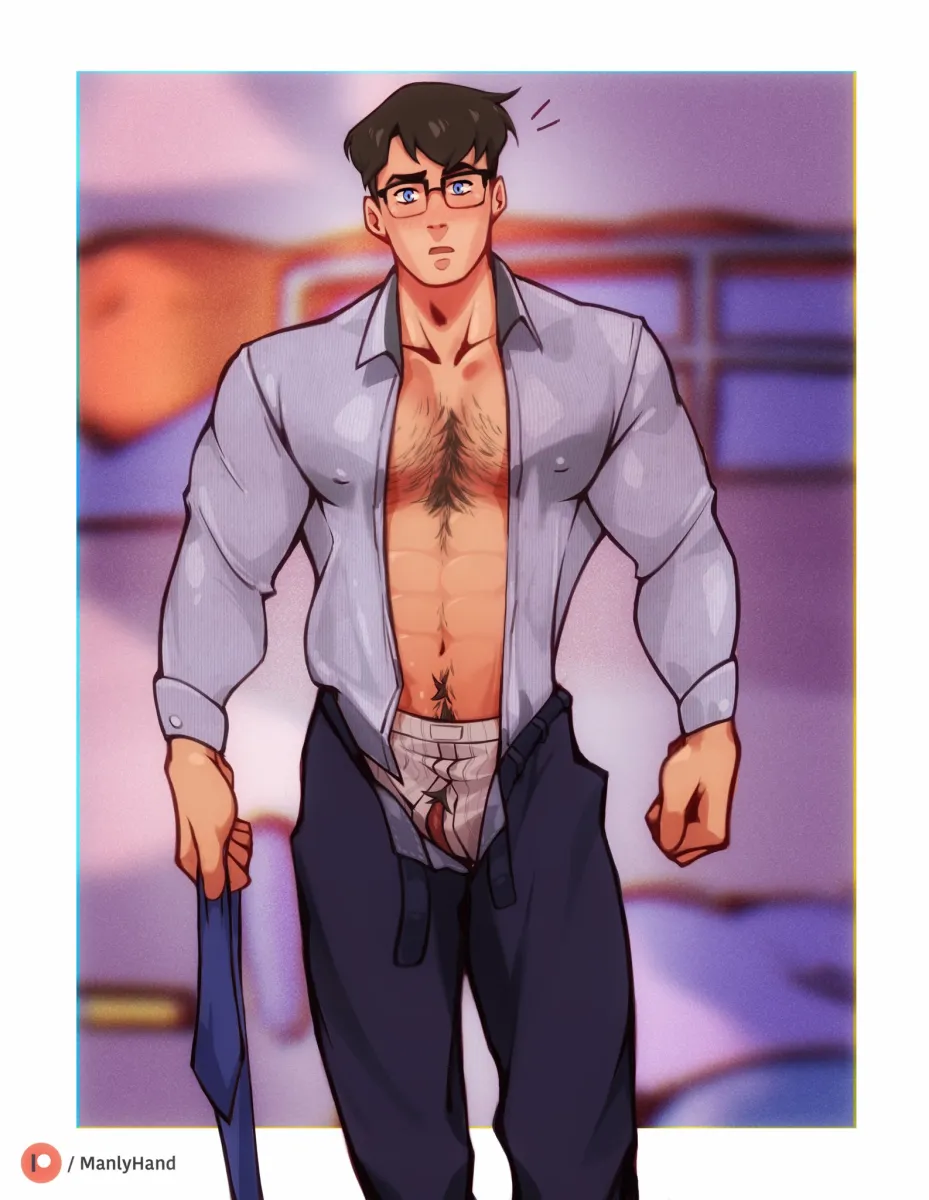 Clark Kent, Clark Kent (Civilian) by Manlyhand