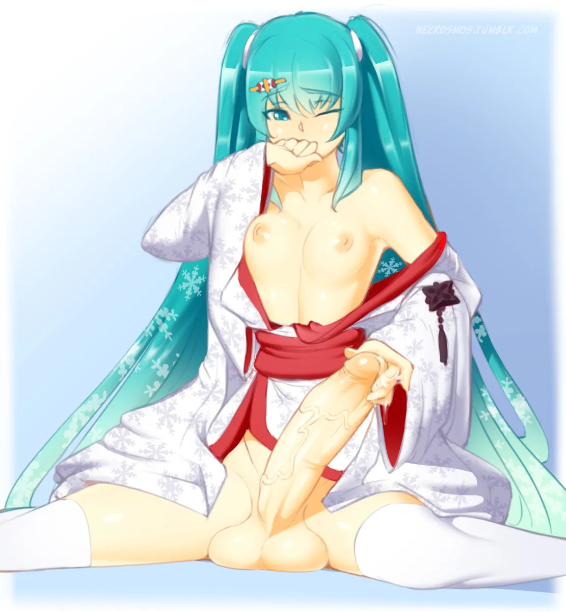 Hatsune Miku, Yuki Miku by Necrosmos