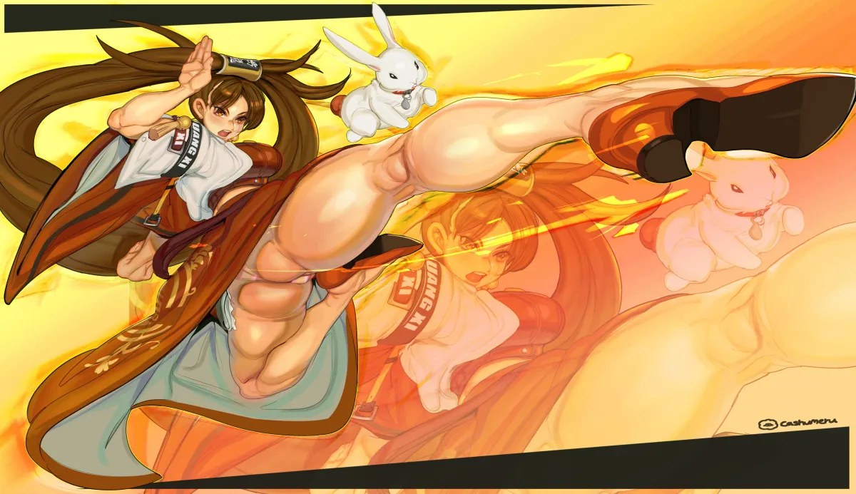 Kuradoberi Jam, Usagi (Guilty Gear) by Cashumeru