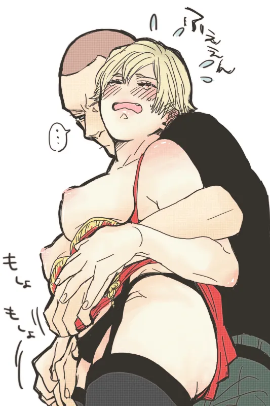 Sherry Birkin, Jake Muller by Niisan Alpha