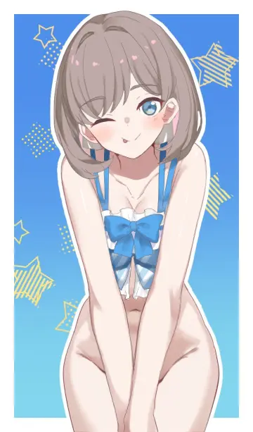 ;P