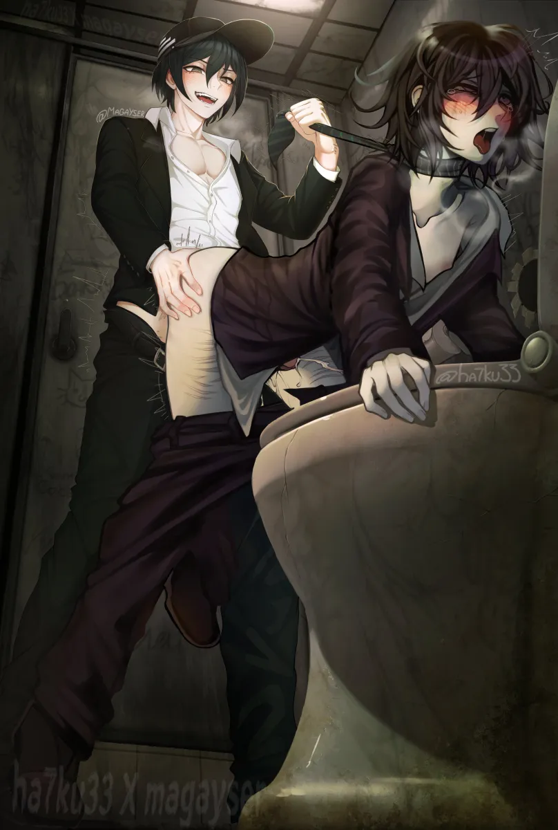 Oma Kokichi, Saihara Shuichi by Magayser