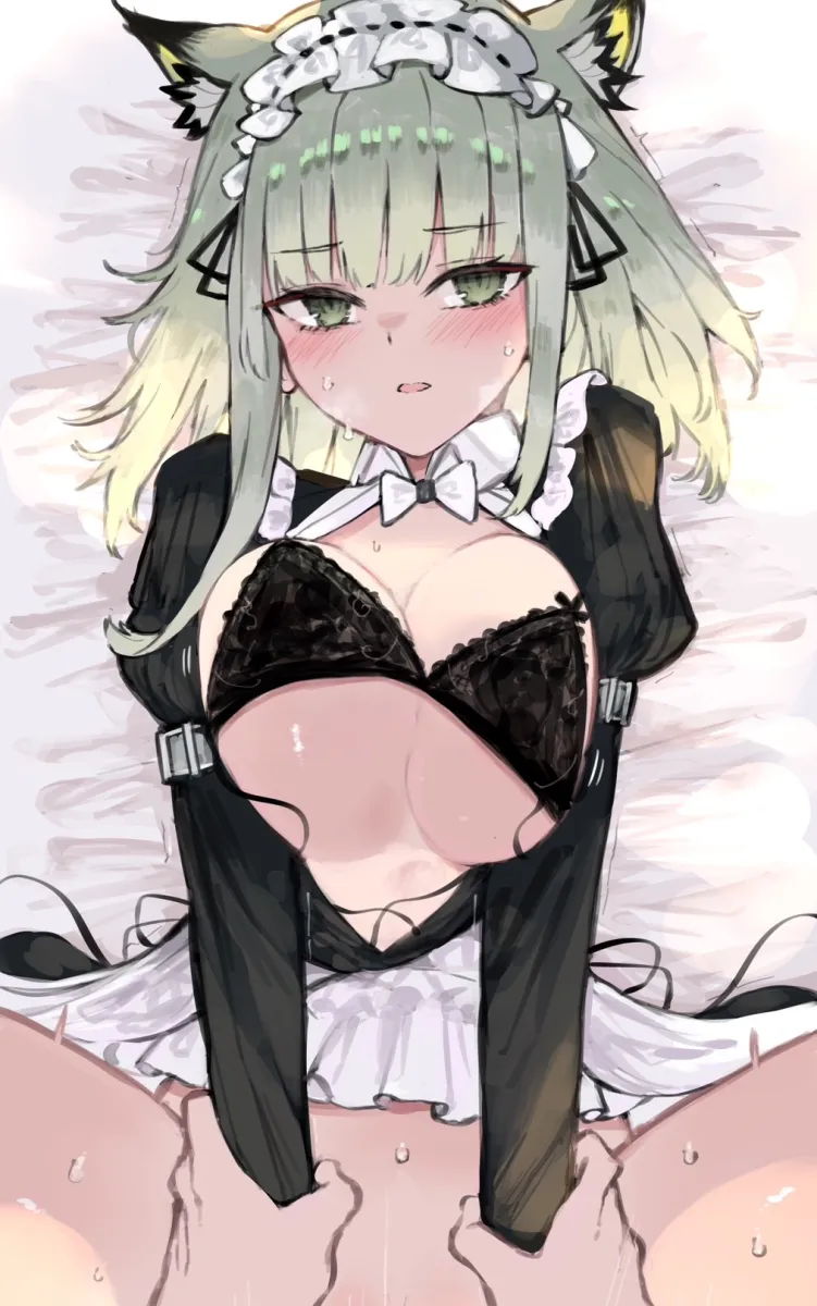 Kal'tsit (Arknights), Kal'tsit (Maid) (Arknights) by Kyuu (Plastic Night Q)