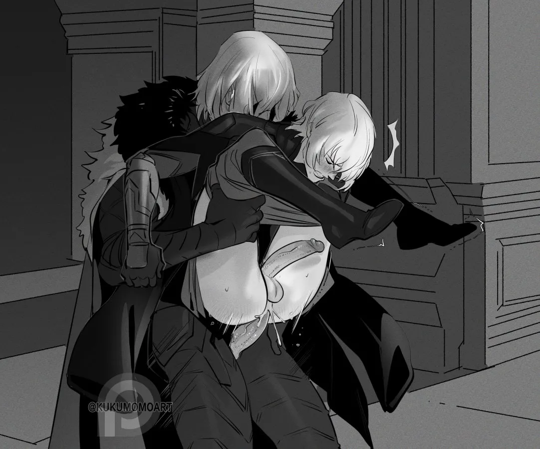 Dimitri Alexandre Blaiddyd, Male Byleth (Fire Emblem) by Kukumomo