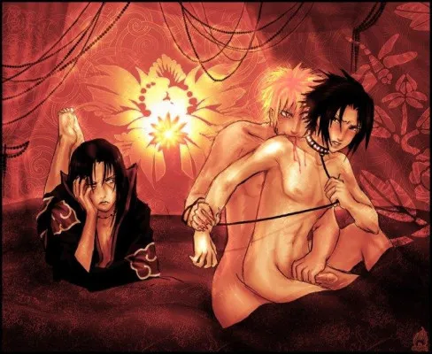 Uzumaki Naruto, Uchiha Sasuke by Angeliq
