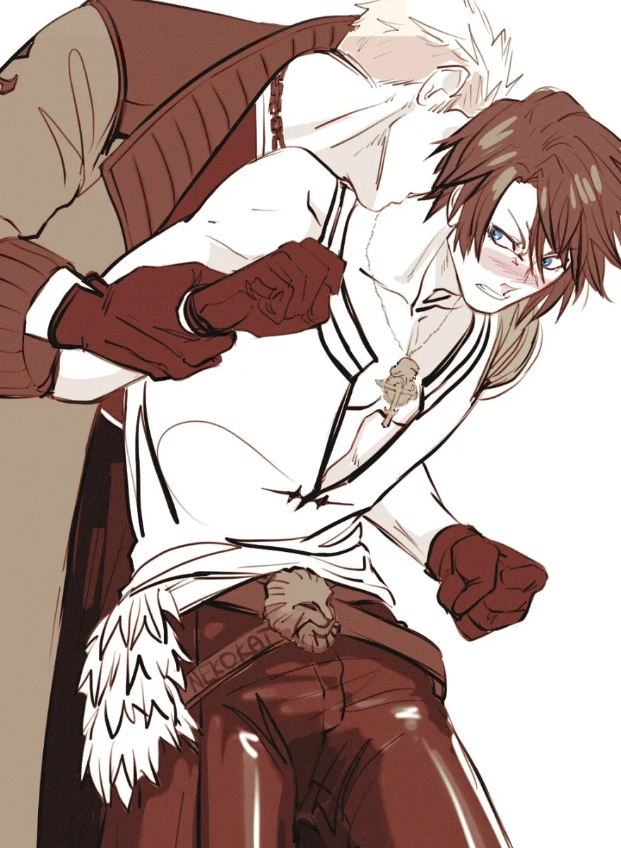 Squall Leonhart, Seifer Almasy by Nekokat42