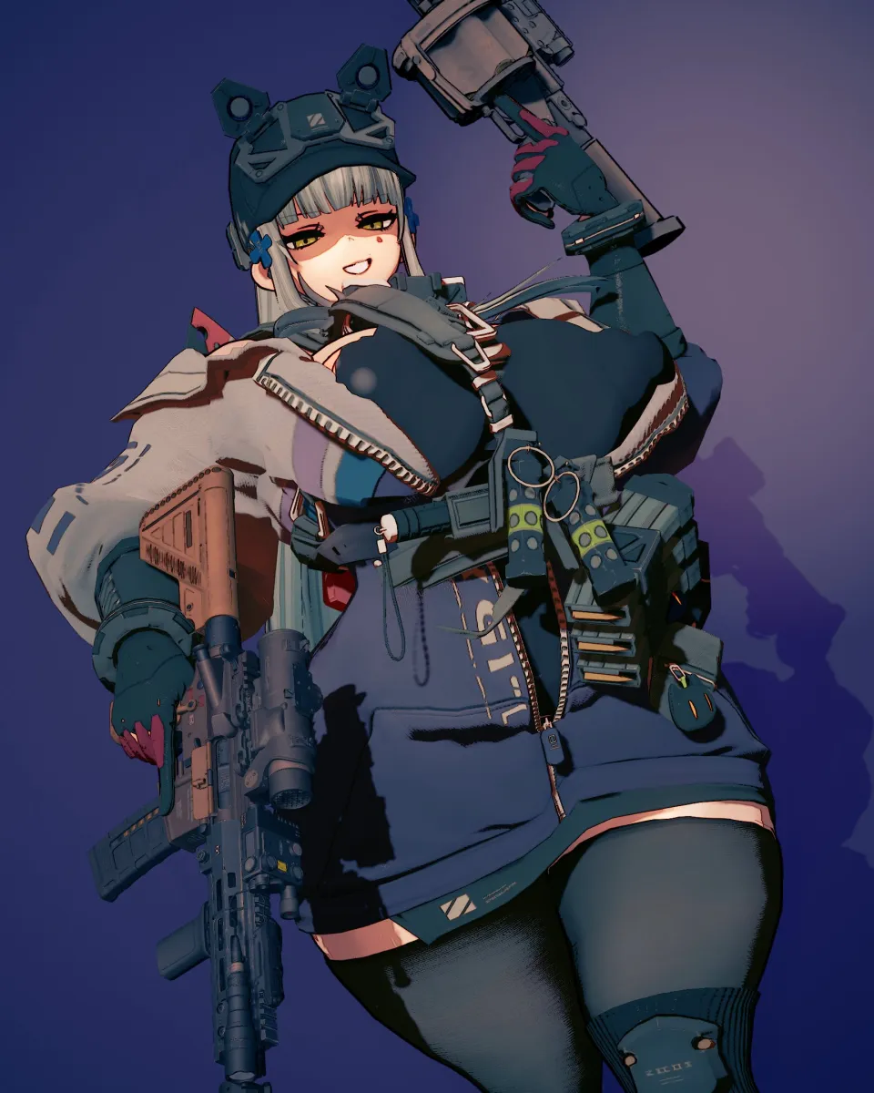 Hk416 (Girls' Frontline), Klukai (Girls' Frontline 2) by Jike (Thatguythatchilling)