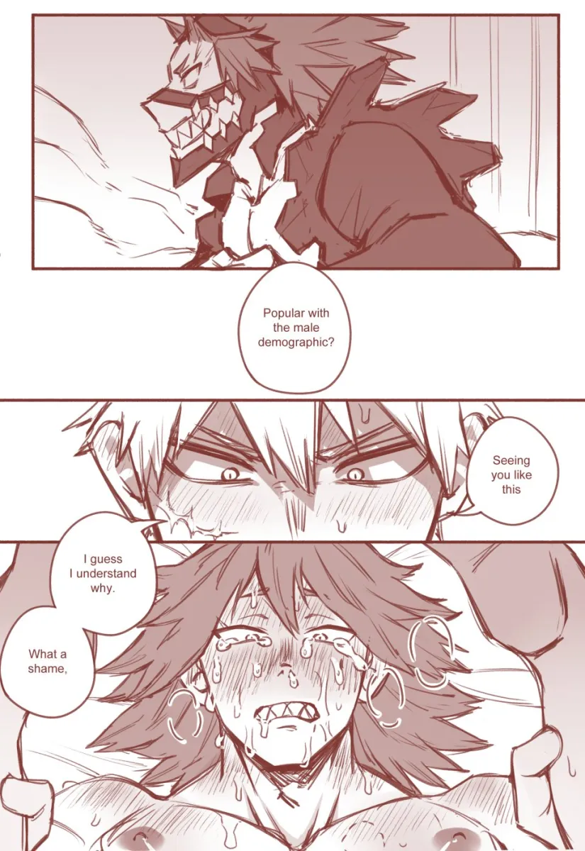 Bakugou Katsuki, Kirishima Eijiro by Donnaoneone