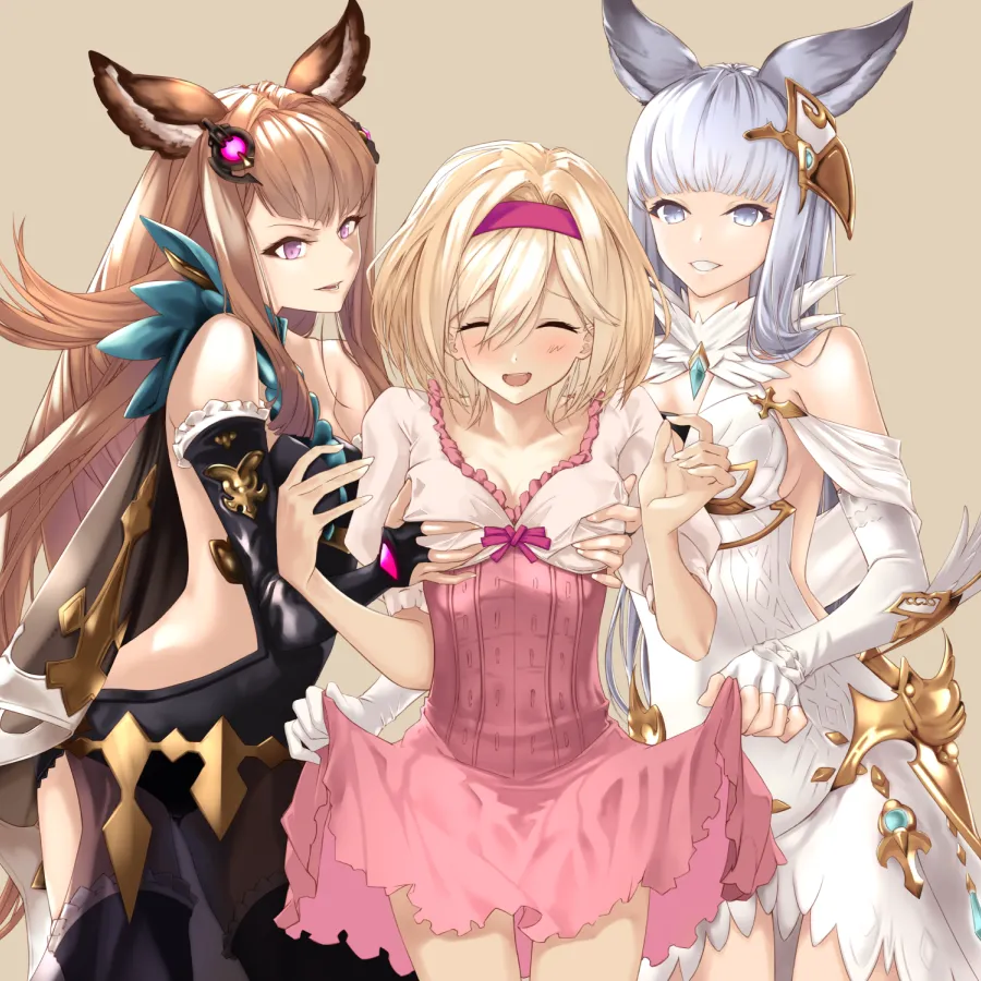 Djeeta (Granblue Fantasy), Fighter (Granblue Fantasy) by Soluna (So Lu Na)