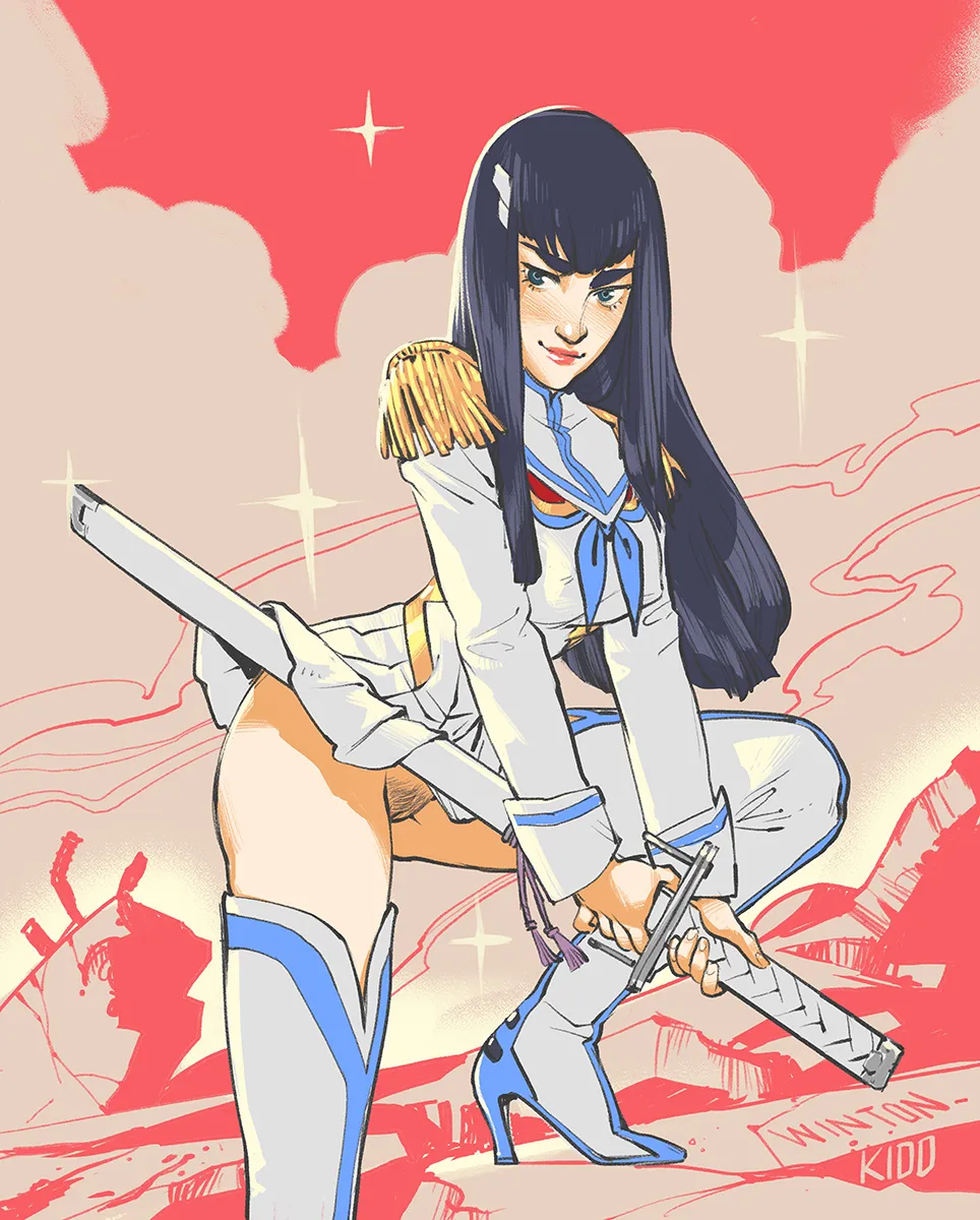 Kiryuuin Satsuki, Junketsu by Winton Kidd