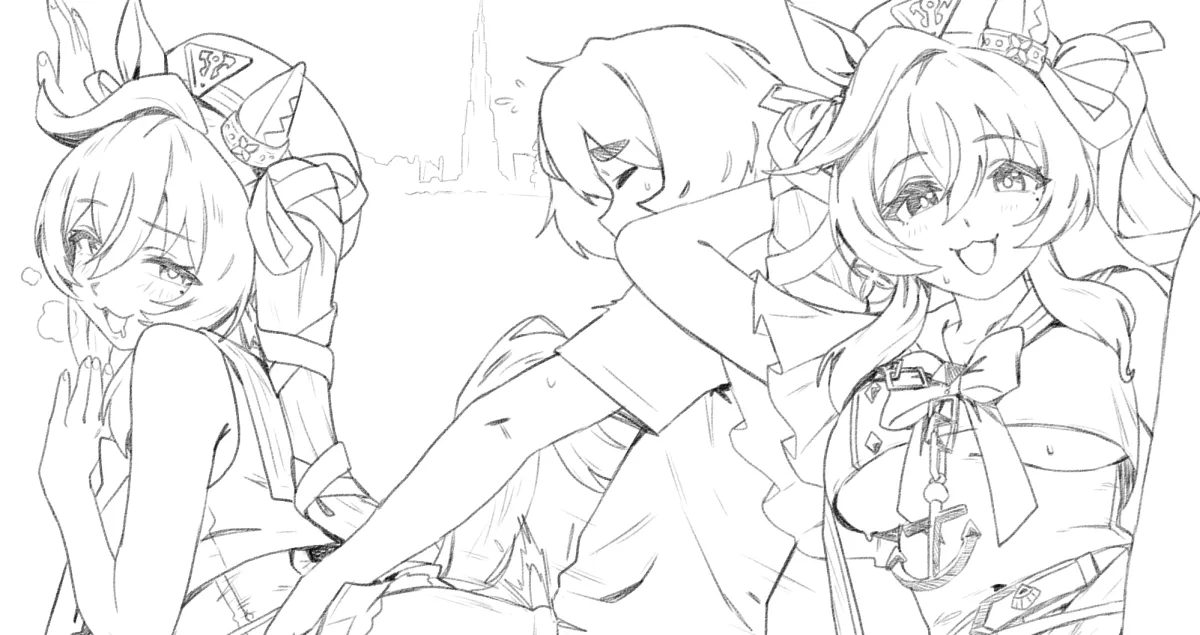 Vivlos (Umamusume), Vivlos (Voyage Etincelant) (Umamusume) by Thernz