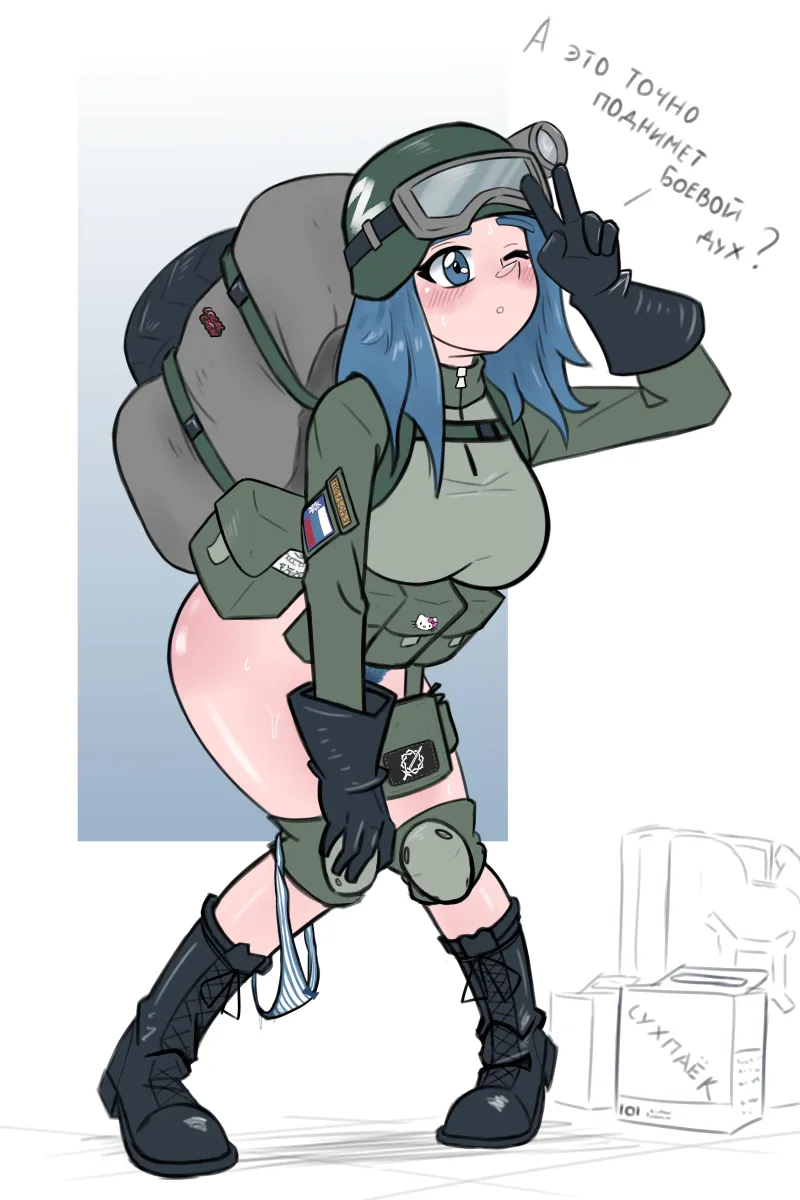 Hello Kitty (Character), Kamaz-Chan by Fluffkaiser