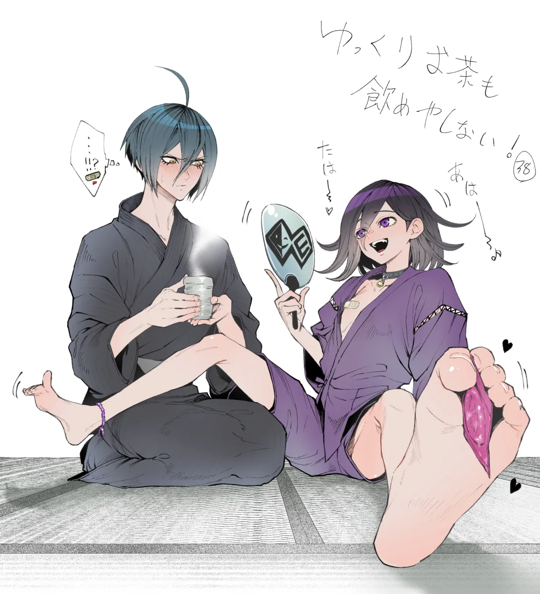 Oma Kokichi, Saihara Shuichi by Matudairaks