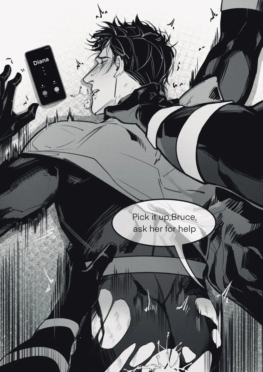 Batman, Clark Kent by Frieda Li