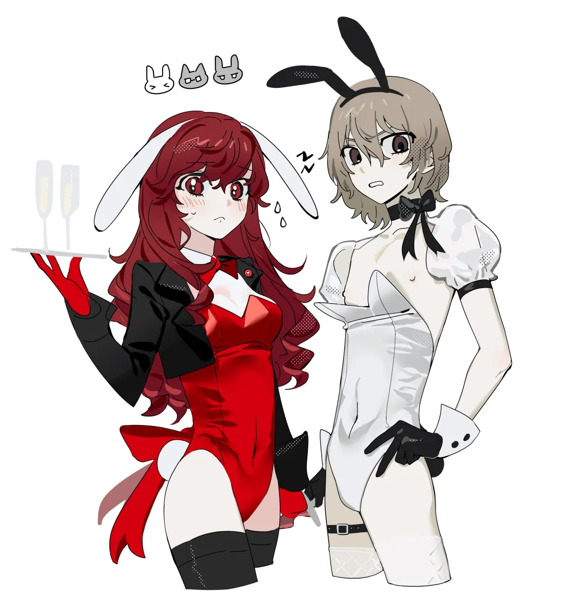 Akechi Goro, Yoshizawa Kasumi by Nikyuu5R