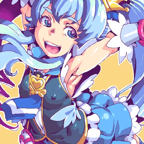 Shirayuki Hime (Precure), Cure Princess by Honzawa Yuuichirou