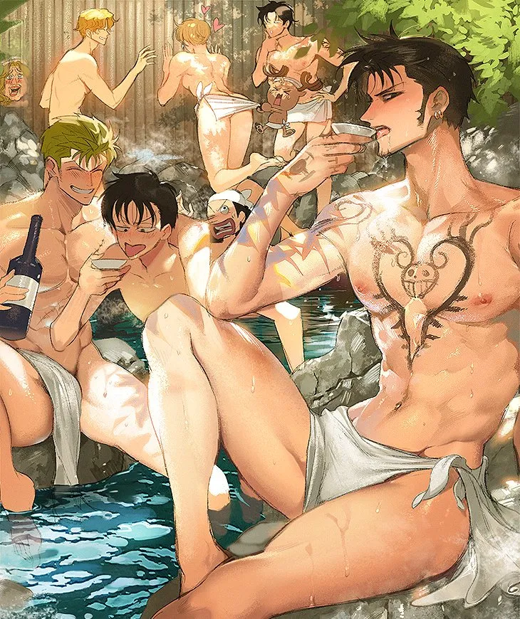 Monkey D. Luffy, Roronoa Zoro by Runa (Nori31291404)