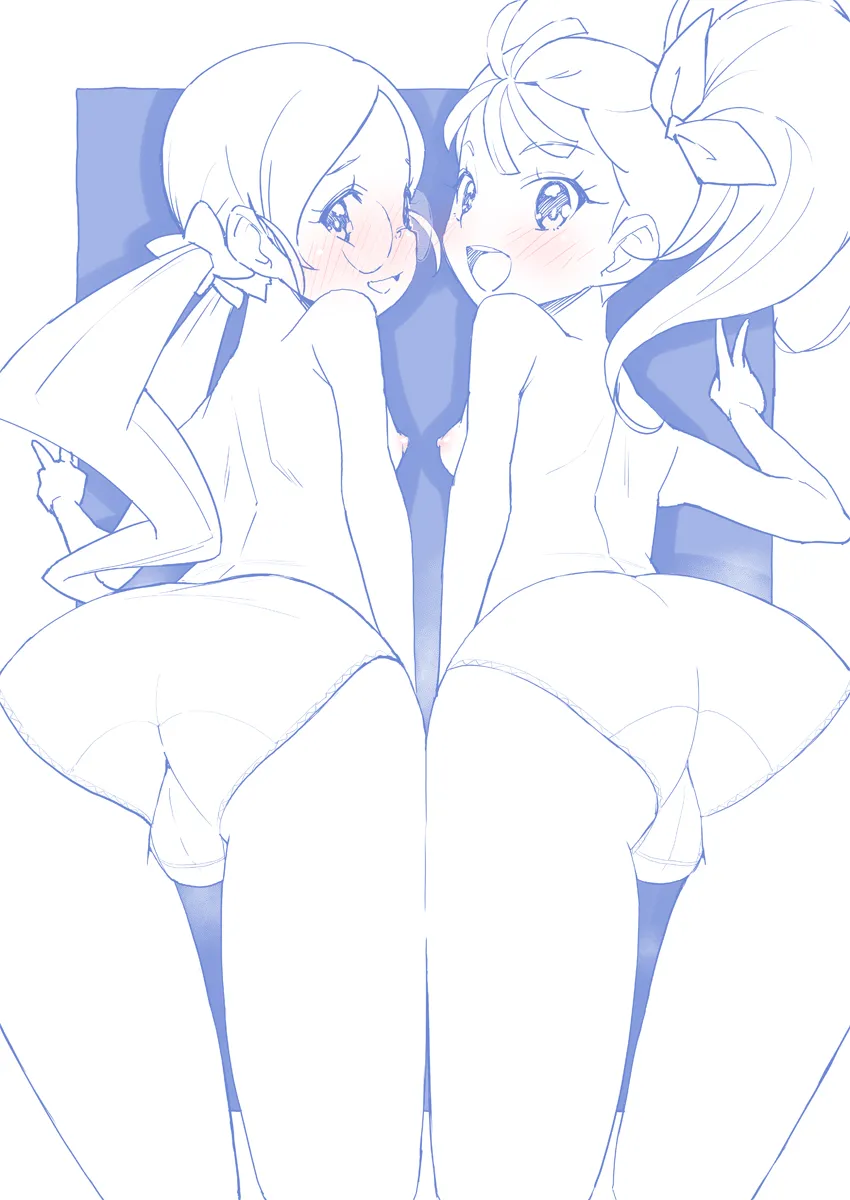 Hanasaki Tsubomi, Natsuumi Manatsu by Miyagoe Yoshitsuki