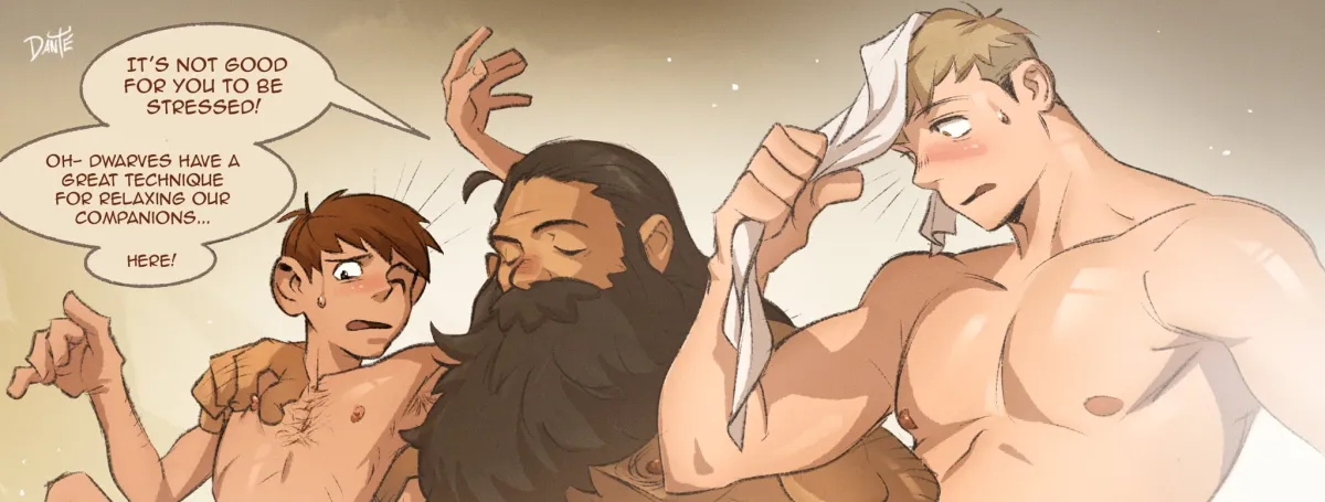 Laios Touden, Senshi (Dungeon Meshi) by Dantesrealm