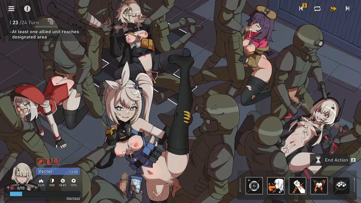 M4 Sopmod Ii (Girls' Frontline), Vector (Girls' Frontline) by Dumb Witch