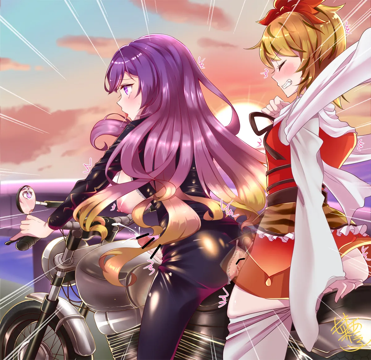 Hijiri Byakuren, Toramaru Shou by Amaguri Aniko