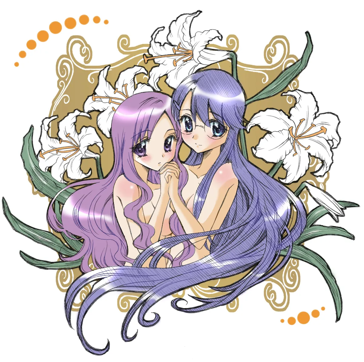Tsukikage Yuri, Kurumi Momoka by Muumin