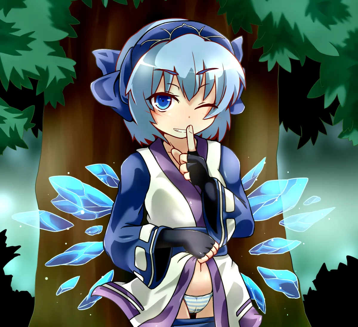 Cirno, Rimururu by Hato No Suisou