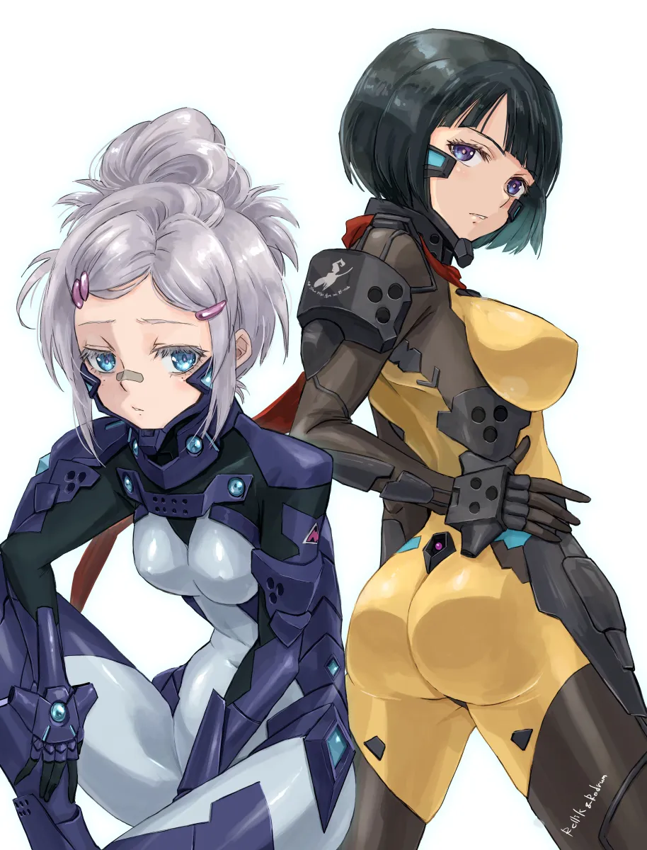 Deux Murasame, Shiiko Sugai by Jun (Rellik & Redrum)