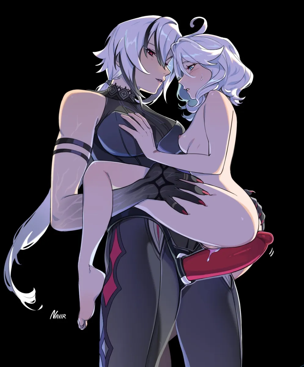 Furina (Genshin Impact), Arlecchino (Genshin Impact) by Natural Virtue