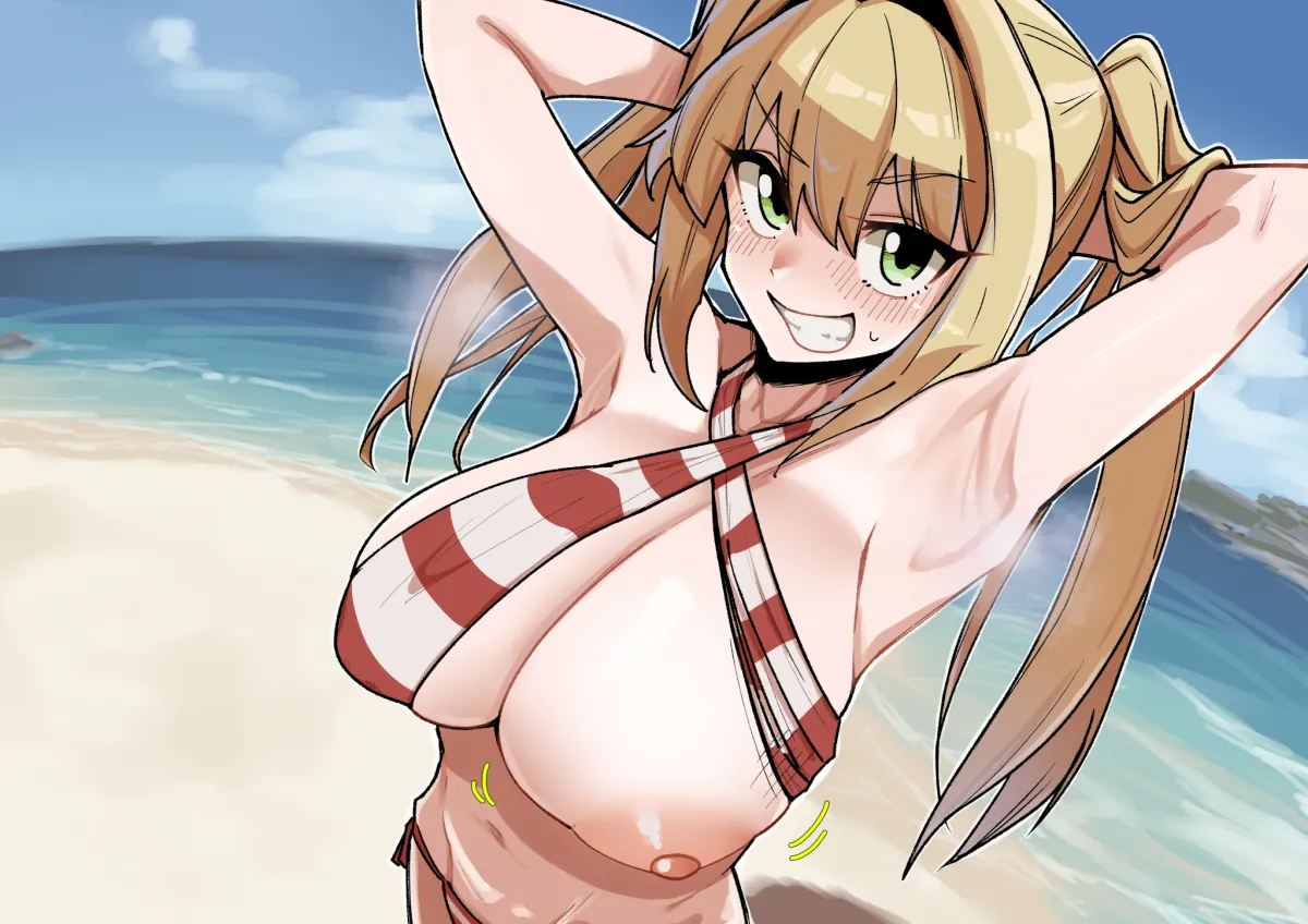 Nero Claudius (Fate), Nero Claudius (Swimsuit Caster) (Fate) by Uniel Ggg
