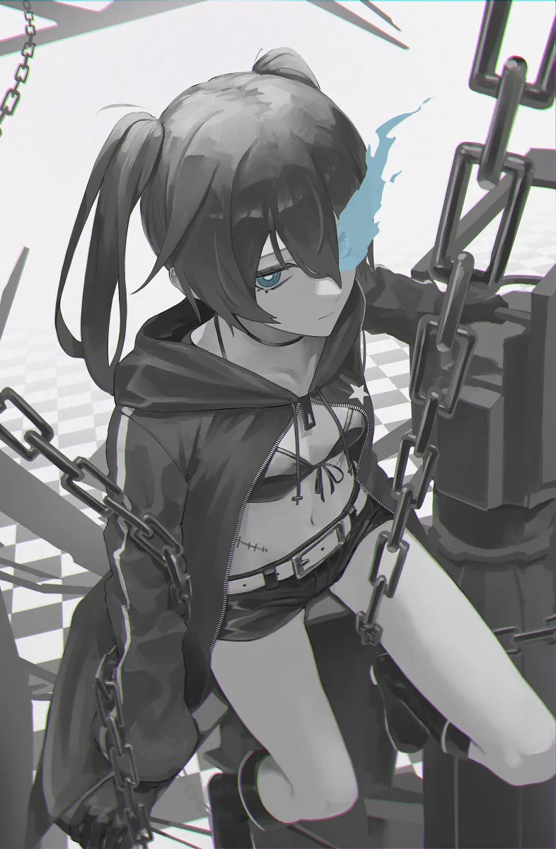 Black Rock Shooter (Character) by Fukaba Yoh