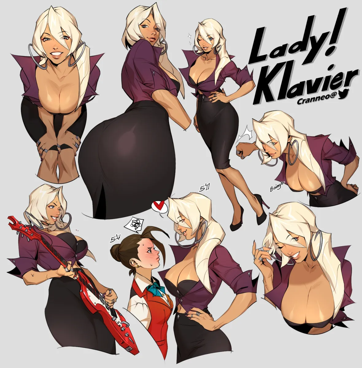 Apollo Justice, Klavier Gavin by Cranneo