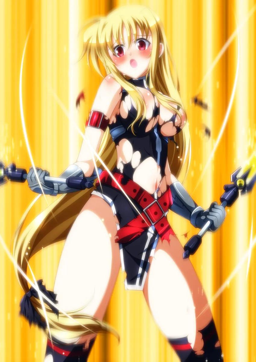 Fate Testarossa, Bardiche (Nanoha) by Ka2