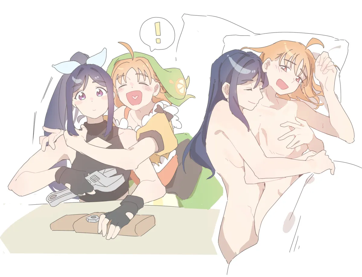 Takami Chika, Matsuura Kanan by 8Ee76Jknffwexba