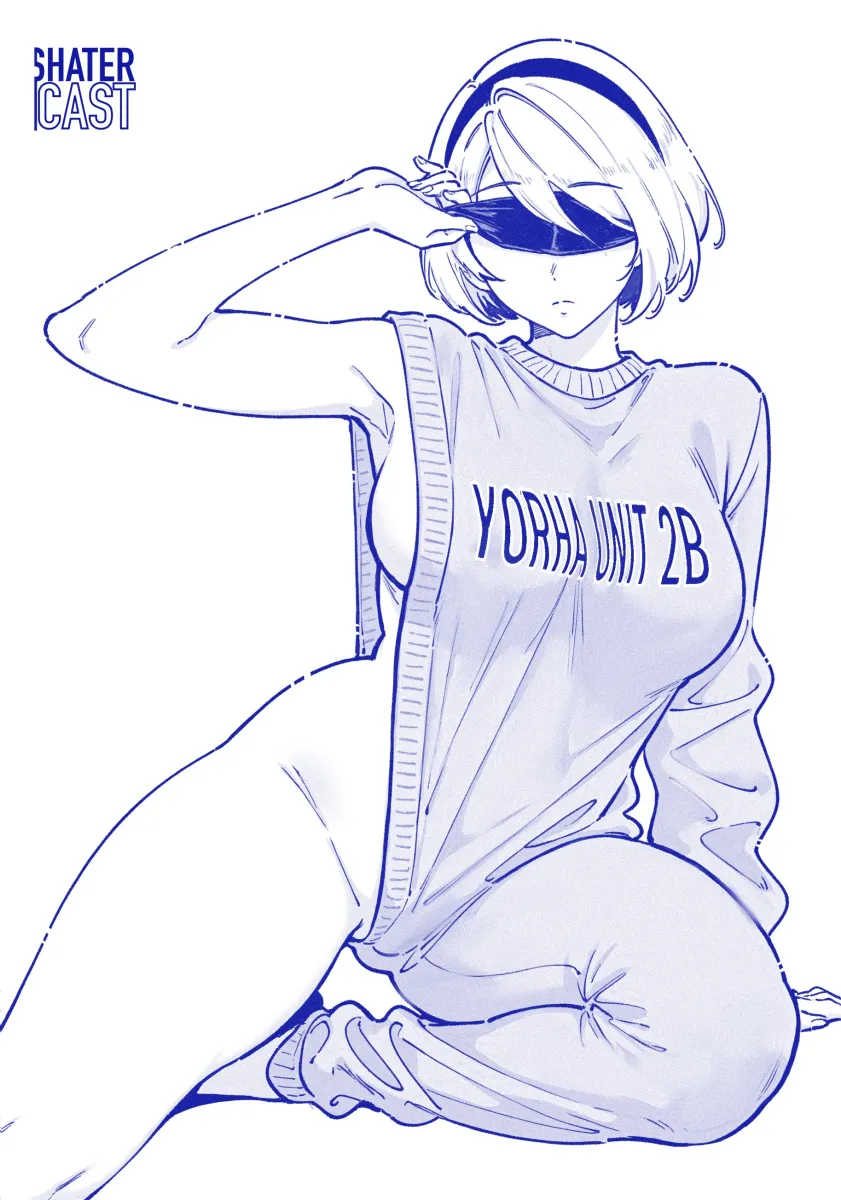 2B (Nier:automata) by Shatercast