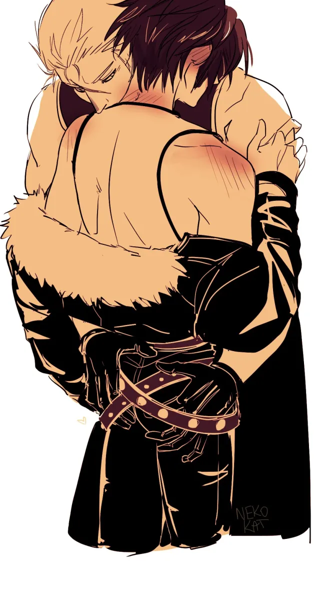Squall Leonhart, Seifer Almasy by Nekokat42