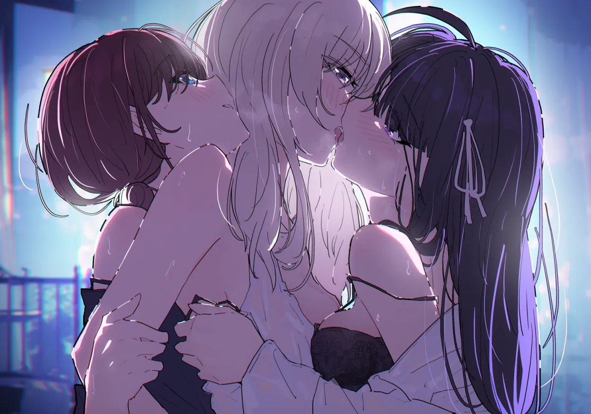 Iseri Nina, Kawaragi Momoka by Yun Cao Bing