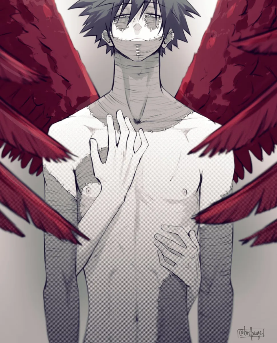 Hawks (Boku No Hero Academia), Dabi (Boku No Hero Academia) by Saucybrtt