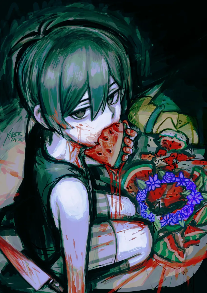 Basil (Omori), Omori (Omori) by Xaber Mix