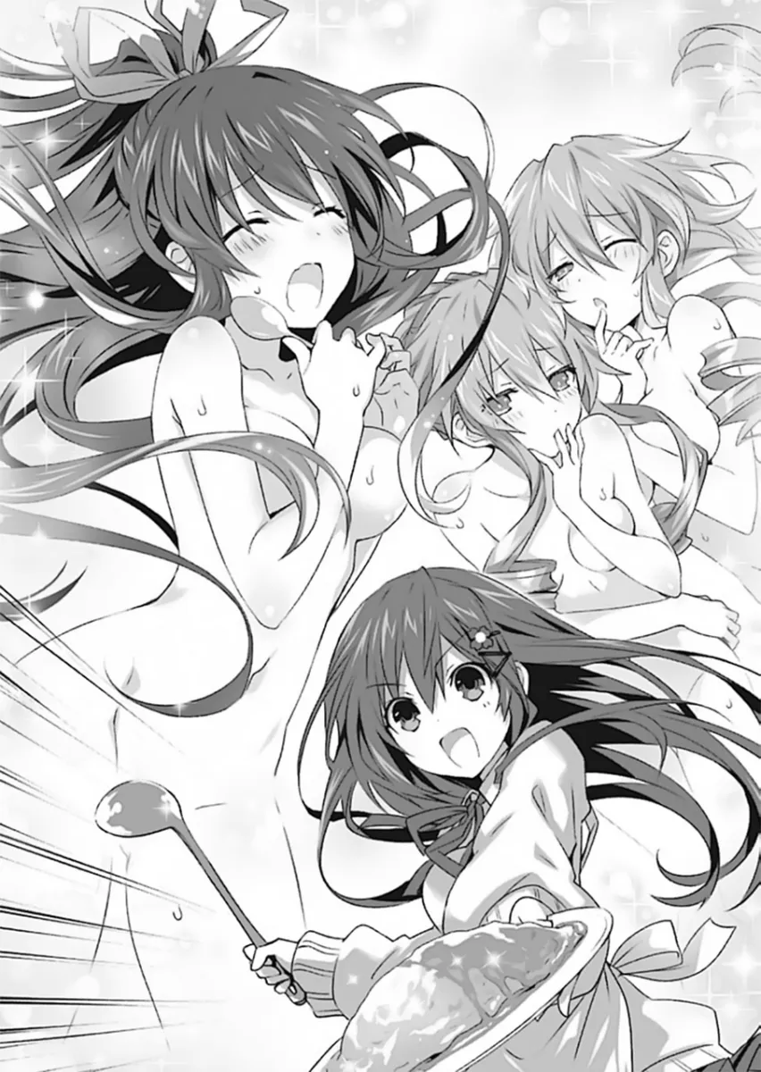 Itsuka Shiori, Yatogami Tohka by Tsunako