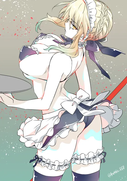 Artoria Pendragon (Fate), Saber Alter by Yakan (Kusogaki Teikoku)