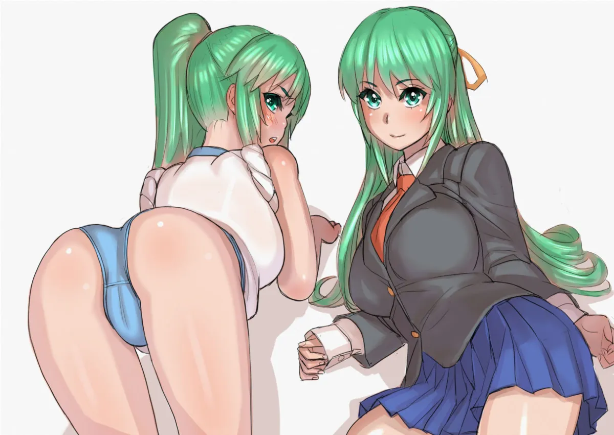 Sonozaki Mion, Sonozaki Shion by Zenkou